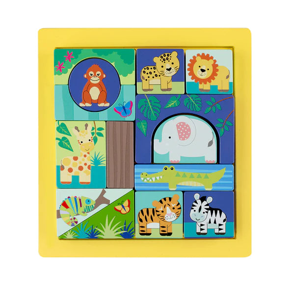 Jungle Animal Block Puzzle