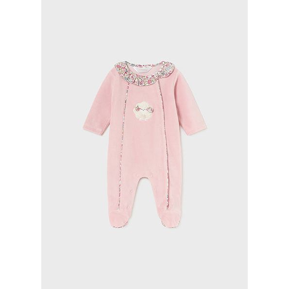 Velour Babygrow - 2779