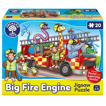 Puzzle - Big Fire Engine