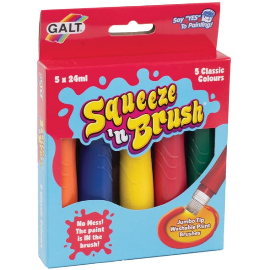 Squeeze N Brush - 5 Colours