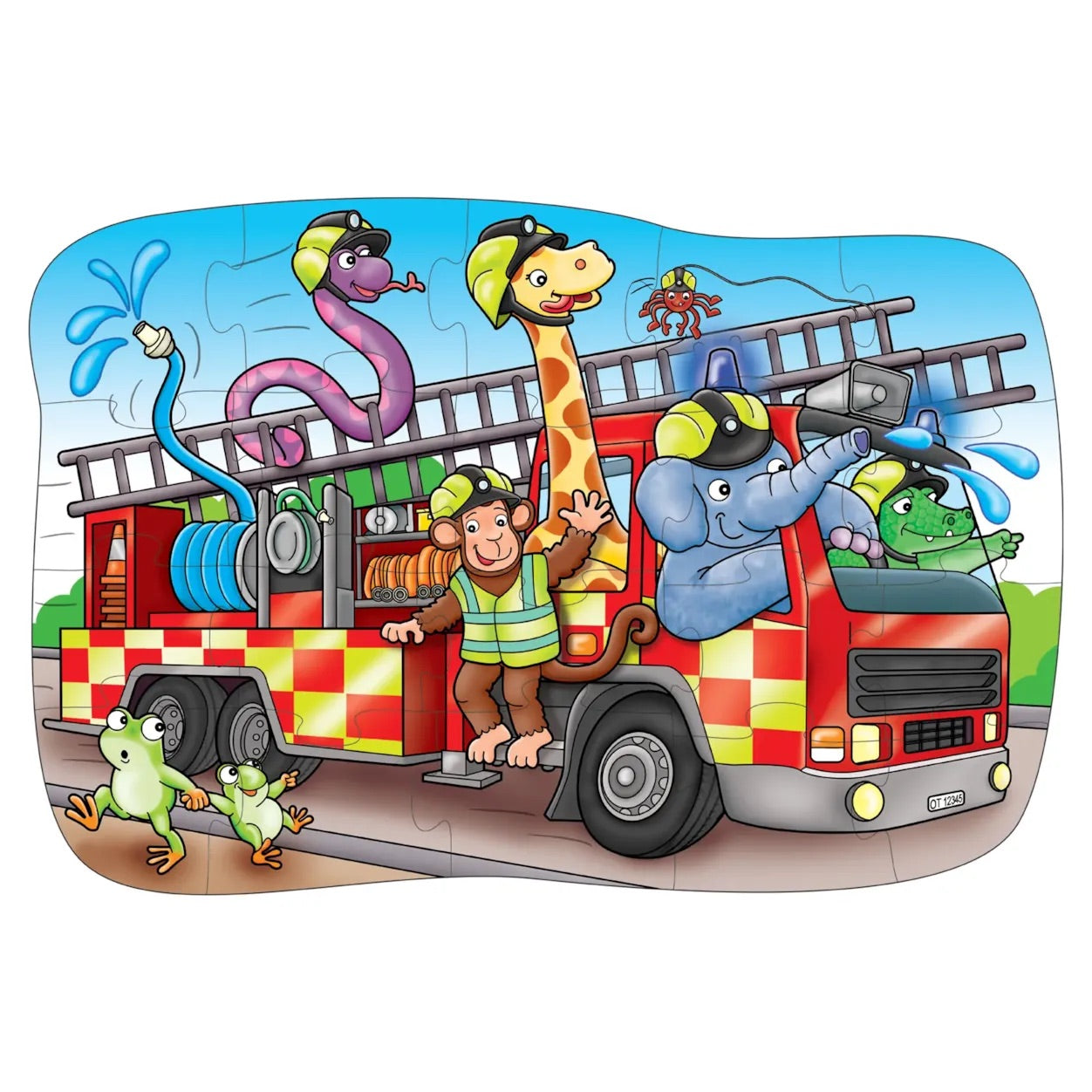 Puzzle - Big Fire Engine