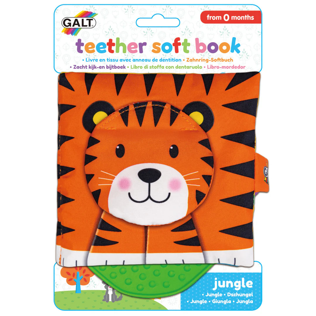 Teether Soft Book - Jungle