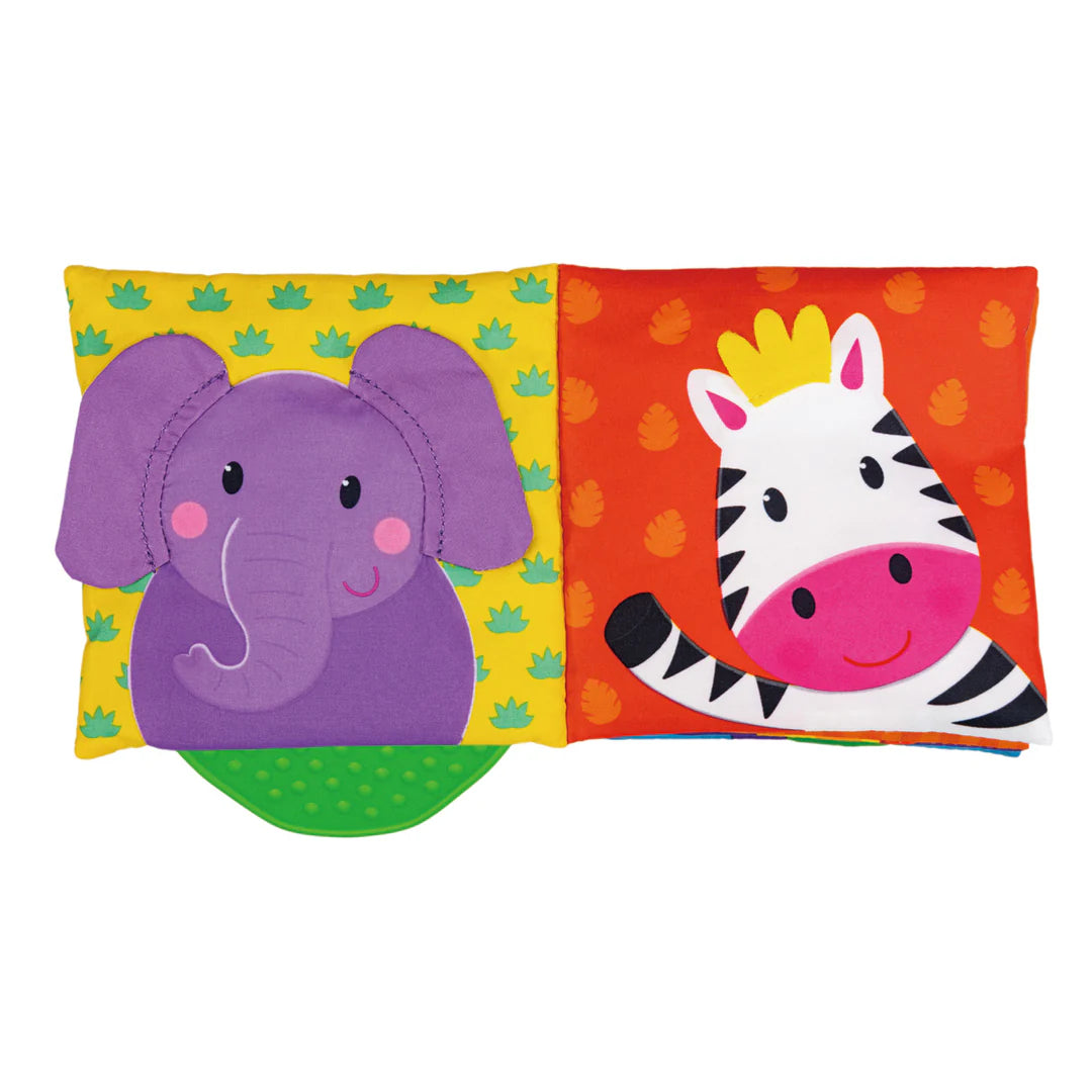 Teether Soft Book - Jungle