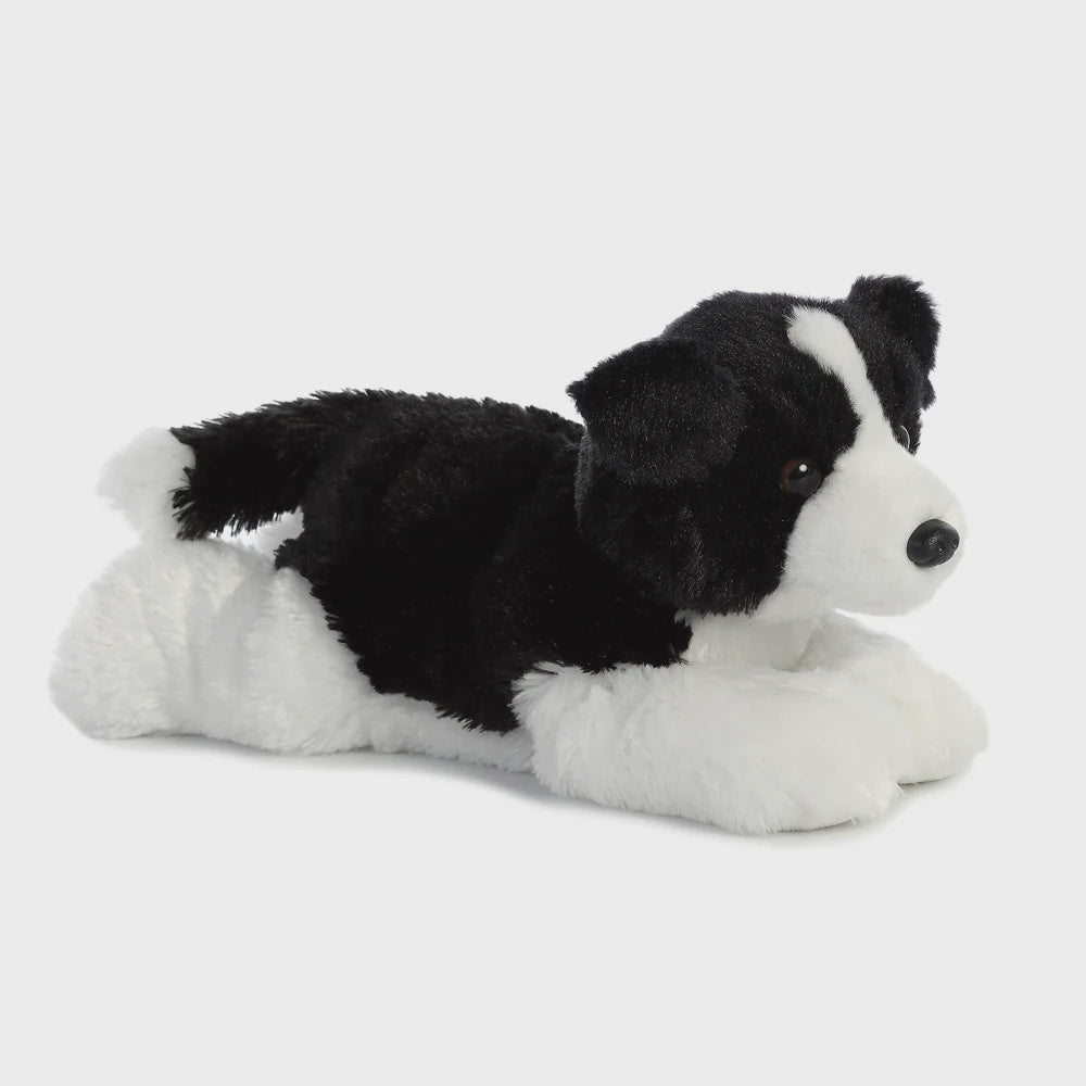 Flopsies Border Collie Dog 12in