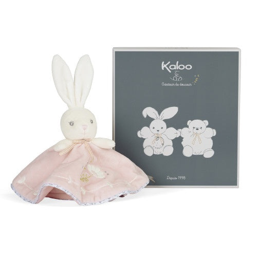 Round Doudou Rabbit Comforter - Pink