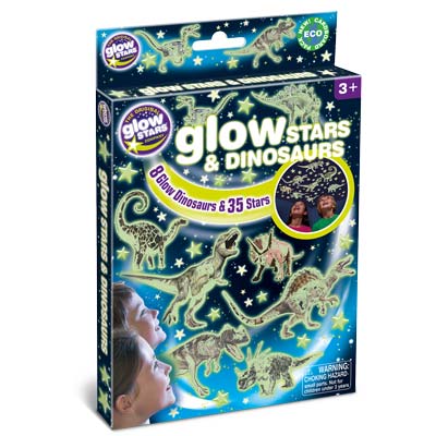 Glow Stars and Dinosaurs