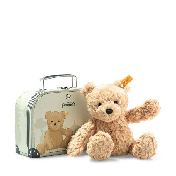 Jimmy Teddy Bear in Suitcase 25cm