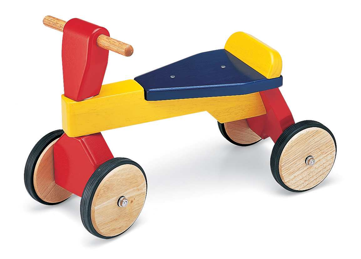 wooden sit and ride toys